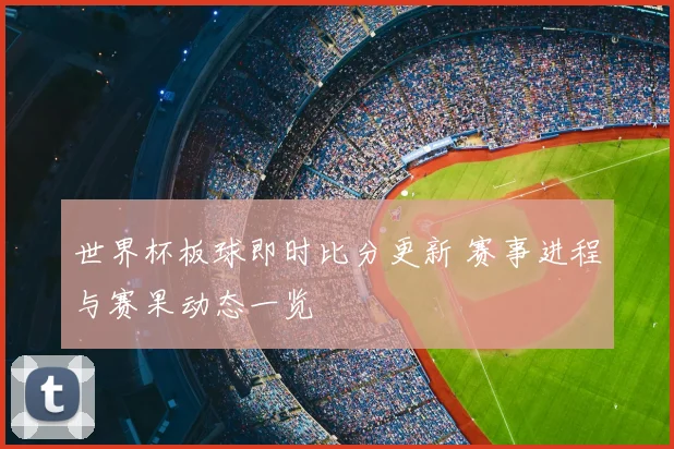 世界杯板球即时比分更新 赛事进程与赛果动态一览