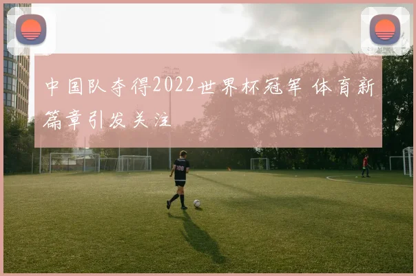 中国队夺得2022世界杯冠军 体育新篇章引发关注